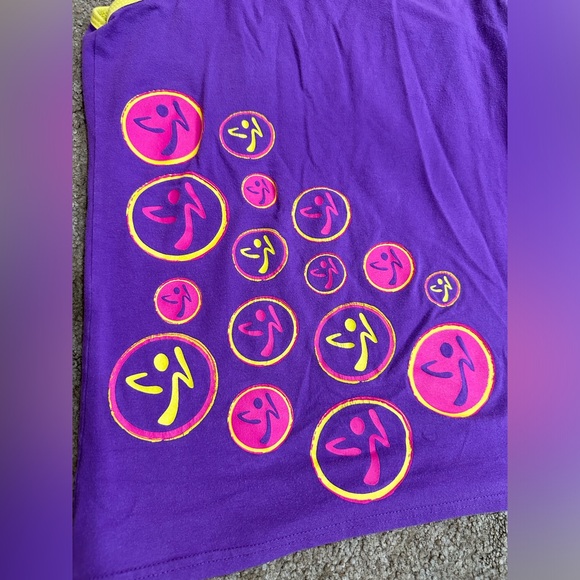 RARE Zumba Purple Tank Top - Picture 5 of 6